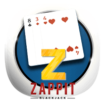 Zappit Blackjack card-and-table